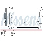 Kondenzator, klima-uređaj NISSENS NIS 940142 IC-BDC1FB