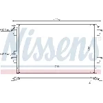 Kondenzator, klima-uređaj NISSENS NIS 940153 IC-BDC1FD