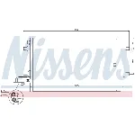 Kondenzator, klima-uređaj NISSENS NIS 940154 IC-BF3612