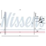 Kondenzator, klima-uređaj NISSENS NIS 940159 IC-C089BB