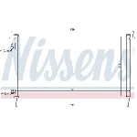Kondenzator, klima-uređaj NISSENS NIS 940162 IC-BBF454