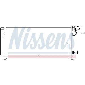 Kondenzator, klima-uređaj NISSENS NIS 940169 IC-BDC1DB