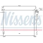 Kondenzator, klima-uređaj NISSENS NIS 940172 IC-BB41F2