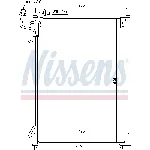 Kondenzator, klima-uređaj NISSENS NIS 940180 IC-C121F9