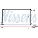 Kondenzator, klima-uređaj NISSENS NIS 940181 IC-C3E245