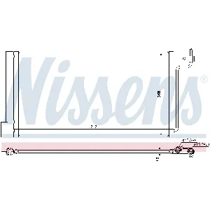 Kondenzator, klima-uređaj NISSENS NIS 940181 IC-C3E245