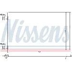 Kondenzator, klima-uređaj NISSENS NIS 940184 IC-C089C8