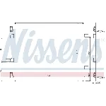 Kondenzator, klima-uređaj NISSENS NIS 940201 IC-C54854