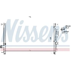 Kondenzator, klima-uređaj NISSENS NIS 940211 IC-D9ABC3