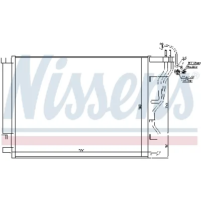 Kondenzator, klima-uređaj NISSENS NIS 940245 IC-C39CF0
