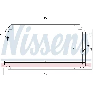 Kondenzator, klima-uređaj NISSENS NIS 94026 IC-365072
