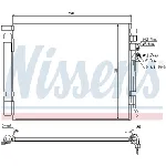 Kondenzator, klima-uređaj NISSENS NIS 940272 IC-C49C8F