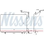 Kondenzator, klima-uređaj NISSENS NIS 940285 IC-D17A0A