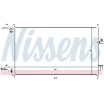 Kondenzator, klima-uređaj NISSENS NIS 940293 IC-C72EE7