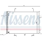 Kondenzator, klima-uređaj NISSENS NIS 940356 IC-D08E61