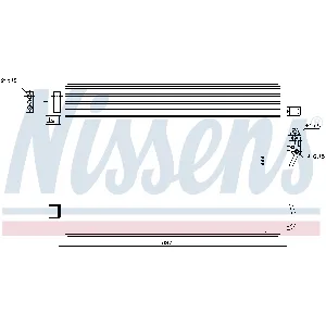 Kondenzator, klima-uređaj NISSENS NIS 940379 IC-D49212