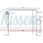 Kondenzator, klima-uređaj NISSENS NIS 940384 IC-D1431E