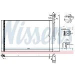 Kondenzator, klima-uređaj NISSENS NIS 940415 IC-D982D9