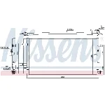 Kondenzator, klima-uređaj NISSENS NIS 940430 IC-D6793B