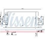Kondenzator, klima-uređaj NISSENS NIS 940440 IC-D4A5E3