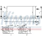 Kondenzator, klima-uređaj NISSENS NIS 940495 IC-DA2919