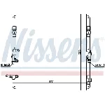 Kondenzator, klima-uređaj NISSENS NIS 94053 IC-474132