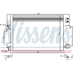 Kondenzator, klima-uređaj NISSENS NIS 940570 IC-D4A610