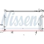 Kondenzator, klima-uređaj NISSENS NIS 940639 IC-D98300