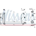 Kondenzator, klima-uređaj NISSENS NIS 940656 IC-DEB685