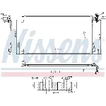 Kondenzator, klima-uređaj NISSENS NIS 940793 IC-E447C7