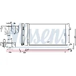 Kondenzator, klima-uređaj NISSENS NIS 940809 IC-E0B7AA
