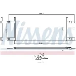 Kondenzator, klima-uređaj NISSENS NIS 941155 IC-G0KZDA