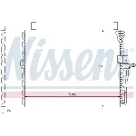 Kondenzator, klima-uređaj NISSENS NIS 94176 IC-364981