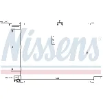 Kondenzator, klima-uređaj NISSENS NIS 94300 IC-365064