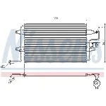 Kondenzator, klima-uređaj NISSENS NIS 94310 IC-364913