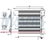 Kondenzator, klima-uređaj NISSENS NIS 94337 IC-9D2954