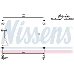 Kondenzator, klima-uređaj NISSENS NIS 94428 IC-474031