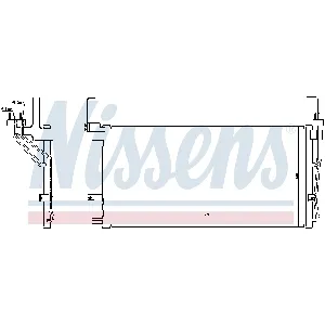 Kondenzator, klima-uređaj NISSENS NIS 94451 IC-473987