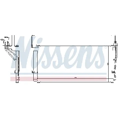 Kondenzator, klima-uređaj NISSENS NIS 94451 IC-473987