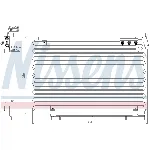 Kondenzator, klima-uređaj NISSENS NIS 94576 IC-9D2959