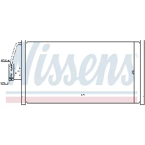 Kondenzator, klima-uređaj NISSENS NIS 94579 IC-9D295B