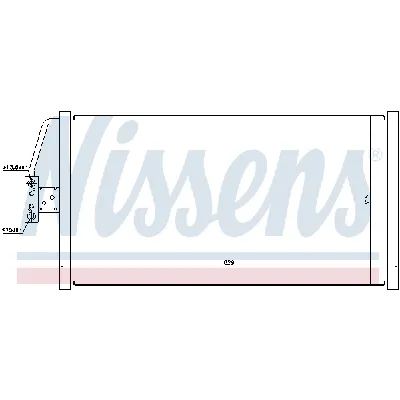 Kondenzator, klima-uređaj NISSENS NIS 94579 IC-9D295B