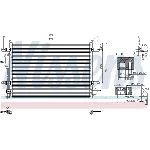 Kondenzator, klima-uređaj NISSENS NIS 94583 IC-9D295D