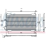 Kondenzator, klima-uređaj NISSENS NIS 94625 IC-9D2973