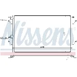 Kondenzator, klima-uređaj NISSENS NIS 94627 IC-A35A4B