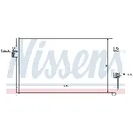 Kondenzator, klima-uređaj NISSENS NIS 94634 IC-9D2975