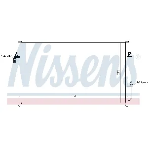 Kondenzator, klima-uređaj NISSENS NIS 94634 IC-9D2975