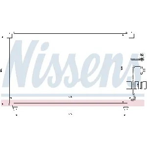Kondenzator, klima-uređaj NISSENS NIS 94639 IC-9D297A
