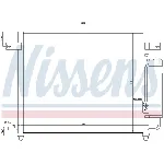 Kondenzator, klima-uređaj NISSENS NIS 94640 IC-9D297B