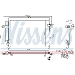 Kondenzator, klima-uređaj NISSENS NIS 94646 IC-9D2981